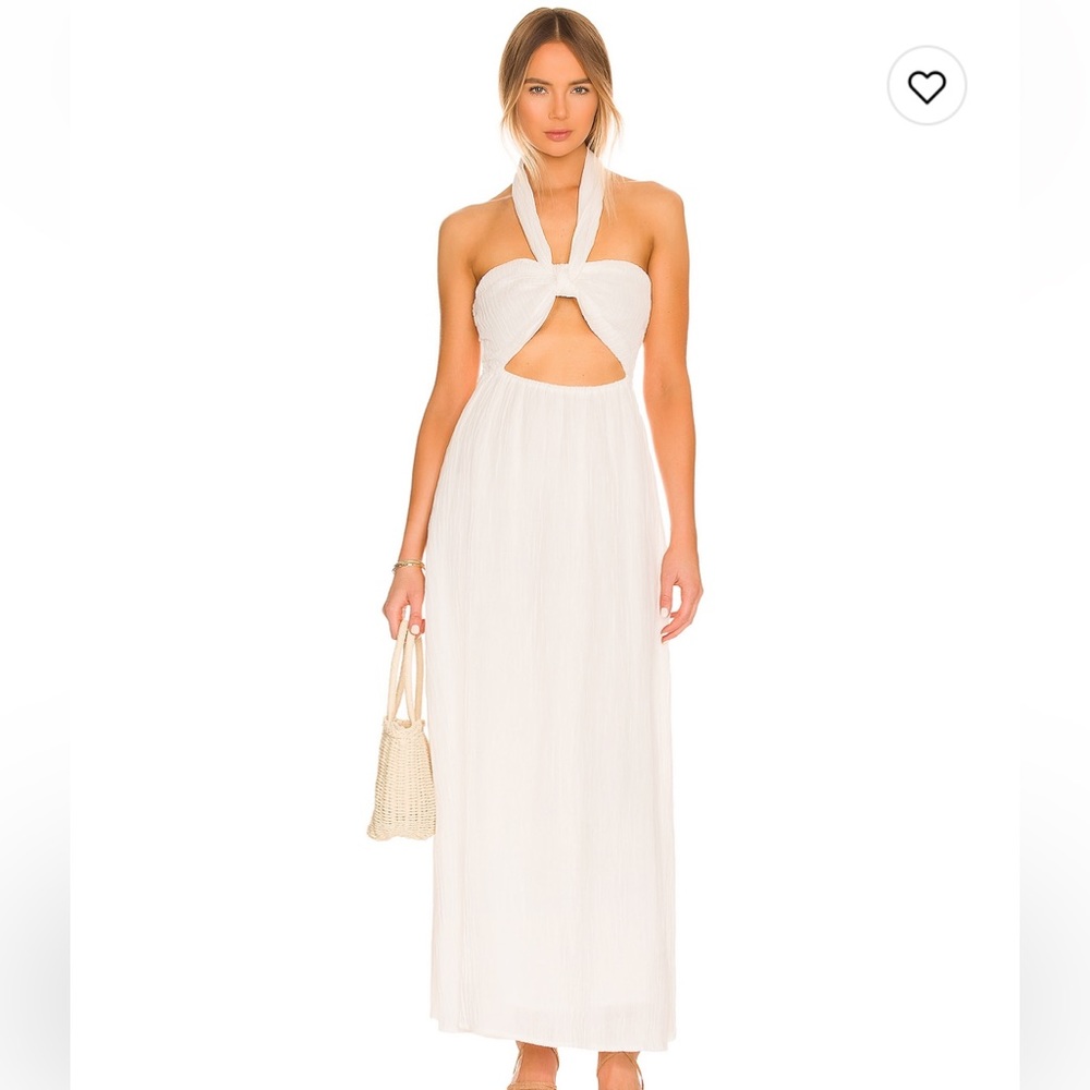 Faithfull the Brand Halona Maxi Dress in White